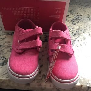 Girls shoes size 9 Vans (canvas) New
